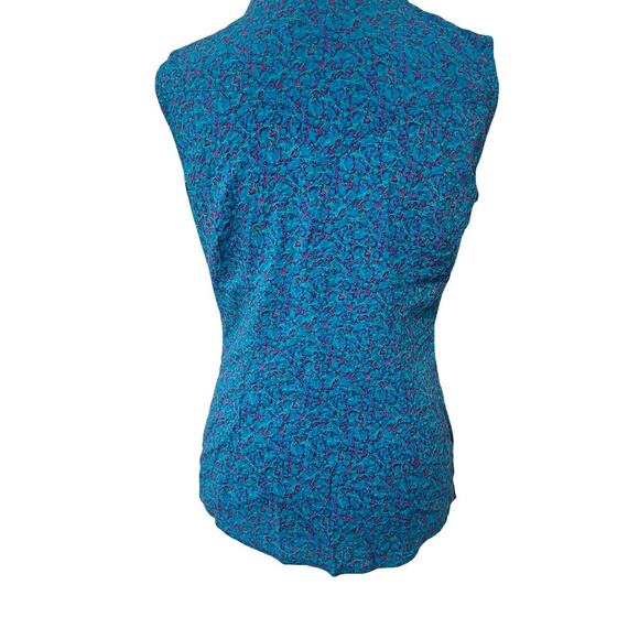 RETRO WRANGLER BUTTON FRONT SLEEVELESS TOP SMALL/MEDIUM. - Picture 5 of 7